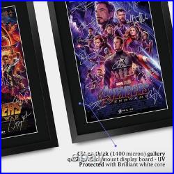 Marvel's Avengers All 4 Collection Signed Poster Ideal Gift for Collectors Marvel's Avengers All 4 Collection Signed Poster Ideal Gift for Collectors