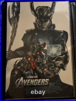 Marvel's The Avengers Poster Screen Print by Mondo Amien Juugo 24x36, LE X/300