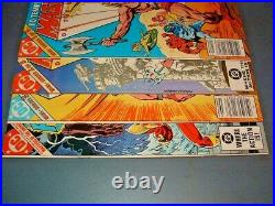 Masters Of The Universe 1 2 3 +preview+poster Nm Keys (1&3newstand) Set DC 1982