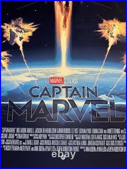 Matt Ferguson Captain Marvel Signed Limited Movie Poster Art Print BNG Mondo Matt Ferguson Captain Marvel Signed Limited Movie Poster Art Print BNG Mondo