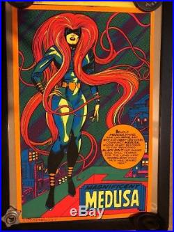 Medusa MARVEL THIRD EYE Black light poster TE4013 JACK KIRBY Inhumans