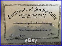 MegaCon 2011 Ltd Litho 56/250 signed by Stan Lee & J Scott Campbell with COA