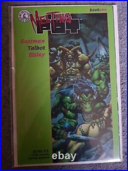 Melting Pot #1-4 & Signed Poster Kevin Eastman Simon Bisley Eric Talbot