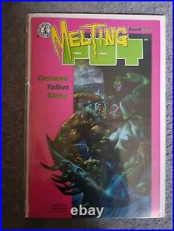 Melting Pot #1-4 & Signed Poster Kevin Eastman Simon Bisley Eric Talbot