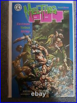 Melting Pot #1-4 & Signed Poster Kevin Eastman Simon Bisley Eric Talbot