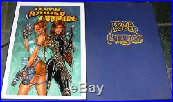 Michael Turner Tomb Raider/Witchblade Limited Ed Portfolio 297/900 Comic Art
