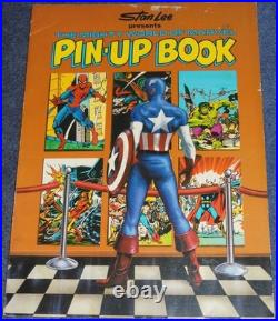 Mighty World Of Marvel Poster Booksigned Stan Lee Trimpesterankostarlin1978