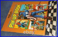 Mighty World Of Marvel Poster Booksigned Stan Lee Trimpesterankostarlin1978