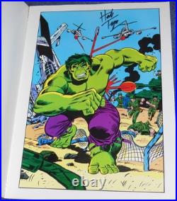 Mighty World Of Marvel Poster Booksigned Stan Lee Trimpesterankostarlin1978