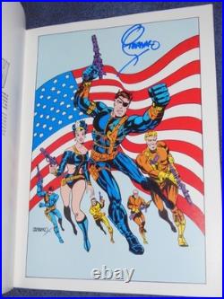 Mighty World Of Marvel Poster Booksigned Stan Lee Trimpesterankostarlin1978