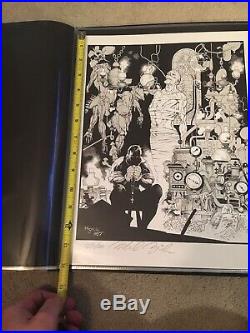 Mike Mignola Signed Print Frankenstein Monster Numbered Hellboy Poster Rare