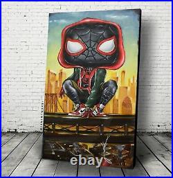 Miles Pop Morales Jeremy Worst Spiderman Funko marvel comics cosplay poster art