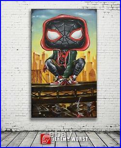 Miles Pop Morales Jeremy Worst Spiderman Funko marvel comics cosplay poster art