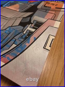 Mobile Suit Gundam Maintenance Robert Wilson 1/1 Test Screen Print Poster 18×24 Mobile Suit Gundam Maintenance Robert Wilson 1/1 Test Screen Print Poster 18×24