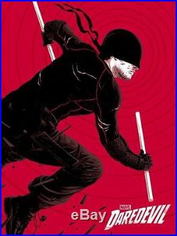 Mondo 3 Marvel Netflix poster set Daredevil, Jessica Jones, and Luke Cage