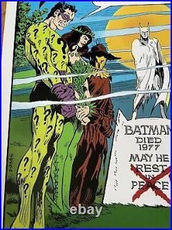 Mondo 80 Years of Batman Print Batman 291 Jim Aparo -Joker/Catwoman #121/200