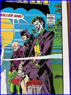 Mondo 80 Years of Batman Print Batman 291 Jim Aparo -Joker/Catwoman #121/200