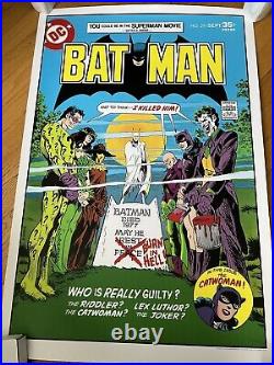 Mondo 80 Years of Batman Print Batman 291 Jim Aparo -Joker/Catwoman #121/200