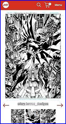 Mondo ALL STAR BATMAN AND ROBIN THE BOY WONDER Issue 1 Variant Comic Book Poster