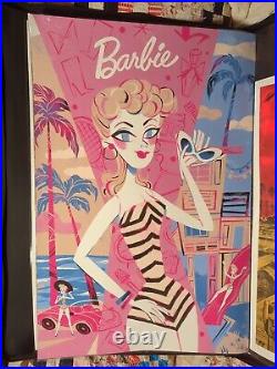 Mondo Barbie Timed Edition 24x36 7 Color Screen printed Poster /125 Sold Out