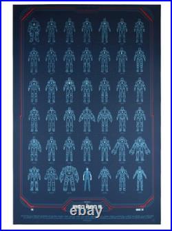 Mondo Iron Man 3 Screen Print by Phantom City Creative Marvel Comics 240/250