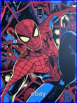 Mondo Spider-Geddon Screen Print Poster Francesco Francavilla XXX/300 Spider-Man Mondo Spider-Geddon Screen Print Poster Francesco Francavilla XXX/300 Spider-Man
