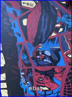 Mondo Spider-Geddon Screen Print Poster Francesco Francavilla XXX/300 Spider-Man Mondo Spider-Geddon Screen Print Poster Francesco Francavilla XXX/300 Spider-Man