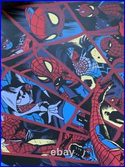 Mondo Spider-Geddon Screen Print Poster Francesco Francavilla XXX/300 Spider-Man Mondo Spider-Geddon Screen Print Poster Francesco Francavilla XXX/300 Spider-Man