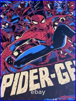Mondo Spider-Geddon Screen Print Poster Francesco Francavilla XXX/300 Spider-Man Mondo Spider-Geddon Screen Print Poster Francesco Francavilla XXX/300 Spider-Man