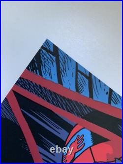 Mondo Spider-Geddon Screen Print Poster Francesco Francavilla XXX/300 Spider-Man Mondo Spider-Geddon Screen Print Poster Francesco Francavilla XXX/300 Spider-Man
