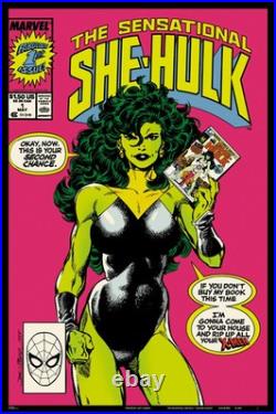 Mondo The Sensational She-Hulk #1 John Byrne Poster LE 220 Marvel 24x36