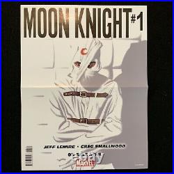 Moon Knight #1 Ricardo Lopez Ortiz Hip-Hop Variant (Marvel 2016) + Promo Poster