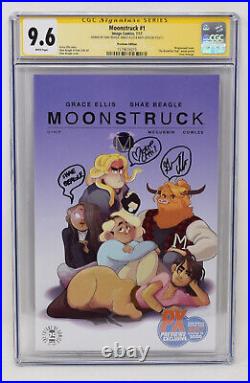 Moonstruck #1 Shae Beagle Image 2017 CGC SS 9.8 Signed x 3 Movie Poster Cover