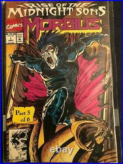 Morbius #1-rise Of The Midnight Sons -free Wall Poster Included, Never Used 1992