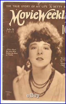 Movie Weekly # July 1924 Macfadden -FN Comic Book