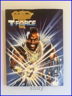 Mr. T and The T-Force Rare 1993 Press Kit with Large Poster & Signed Mr. T Photo