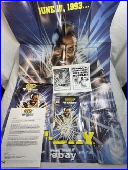 Mr. T and The T-Force Rare 1993 Store Promo Kit with Poster & Signed Comic Book