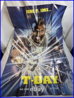 Mr. T and The T-Force Rare 1993 Store Promo Kit with Poster & Signed Comic Book