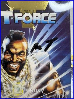 Mr. T and The T-Force Rare 1993 Store Promo Kit with Poster & Signed Comic Book