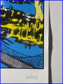 NEAL ADAMS Signed Autographed Batman & Robin MAN BAT GIRL Comic Book Print 11x17