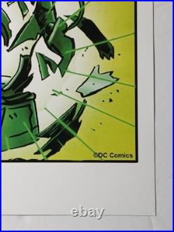 NEAL ADAMS Signed Green Lantern & Green Arrow Comic Book Print 11 x 17 DC Comics