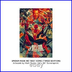 NEW 3x Spider-Man No Way Home by Matt Taylor Mondo Posters 24 x 36