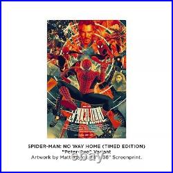 NEW 3x Spider-Man No Way Home by Matt Taylor Mondo Posters 24 x 36