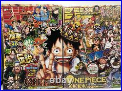 NEW Weekly Shonen JUMP manga magazine 2021 No3.4.5.6 One Piece oversized poster