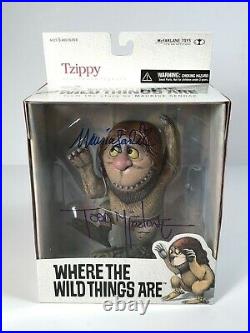 NIB AUTOGRAPHED Where the Wild Things Are Figures, Book, Book CD and Poster
