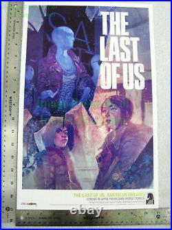 NITF The Last of Us American Dreams Poster Lithograph Never Sold Retail