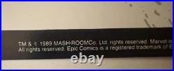 NM 1988 AKIRA Epic Marvel Comics Promo Poster 1st English Otomo MASH ROOM Inc