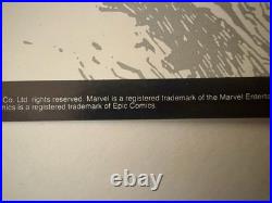NM 1988 AKIRA Epic Marvel Comics Promo Poster 1st English Otomo MASH ROOM Inc