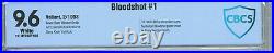 NM+ Bloodshot #1 (1993) 9.6 NM+ 1st Chromium Cover Geomancer Poster