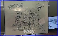 NYCC 2011 Greg Capullo Signed Batman Print 19/200. Rogues Gallery-Joker, Pyg, more